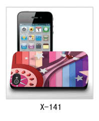 3d iPhone4 covers,pc case rubber coated,with movie effect ,multiple colors available