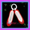 Wholesale vnistar silver plated red shoes charms UC288