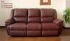 Real leather sofas