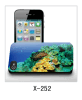 sea world picture 3d cases for iPhone,pc case rubber coated,multiple colors availabe