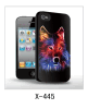 wolf picture 3d cover for iPhone4,pc case rubber coated,multiple colors available