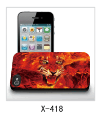 3d tiger picture iPhone case,pc case rubber coated,multiple colors available