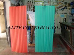 FRP opaque corrugated roof sheet with good price 20years warranty