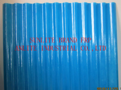 FRP transparent corrugated roof tile with good price 20years warranty