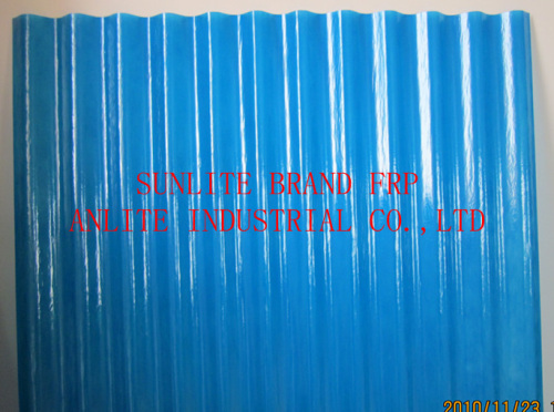 FRP transparent corrugated roof tile with good price 20years warranty