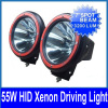 7&quot; 55W HID Xenon Driving Light SUV ATV Auto Jeep Off-Road 9-16V Spot/Flood Beam 3200lm IP67