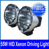 7&quot; 55W HID Xenon Driving Light Super 4x4 SUV ATV 4WD Jeep Off-Road 9-16V Spot/Euro Beam 3200lm IP67