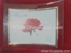 Transparent Glass Photo Frame