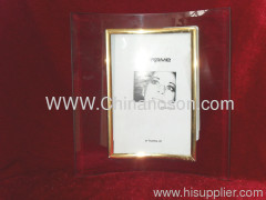 Transparent Glass Photo Frame