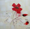 Hand-painted Flower Oil Painting