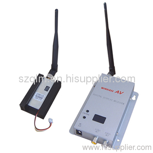 1.2GHz 1500mW wireless video sender and receiver