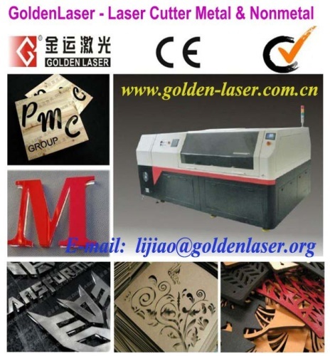 Plexiglass Laser Cutting Flatbed Machine