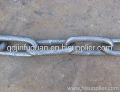 studless steel anchor chain