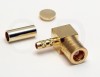 SMB right angle connector for RG178&RG316 cable