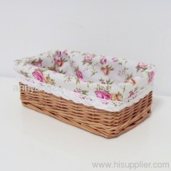 High quality wicker storage basket