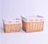 New style willow storage basket