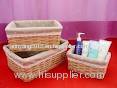 New wicker storage basket