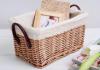 Fine wicker basket storage