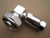 7/16 Din Male Right Angle Connector for 1/2&quot;superflexible cable