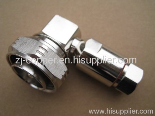 7/16 Din Male Right Angle Connector for 1/2