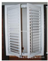 Aluminum L frame shutter