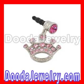 3.5mm Plugy Crown Earphone Jack Accessory for iphone 4