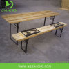 Foldable Wooden Beer Table Set