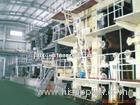 Dual stack network corrugated multi-cylinder machine of paper