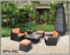 pe wicker furnitures sets