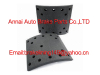 brake lining 47115-409,resin brake lining,truck drum liner,oem brake lining,automobile brake parts