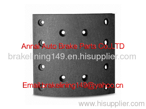 brake lining WVA:19553,BFMC:RW/ 29/1/2,iveco brake lining,auto brake liner,oem brake lining,non asbestos brake lining