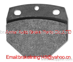 Brake pad WVA: 29747,BOVA, DAF, NEOPLAN, SETRA(EVOBUS GMBH), VAN HOOL, VOLVO, KASSBOHRER