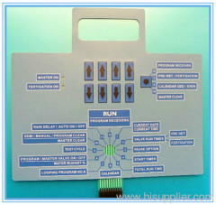 Autotype 150 verlay membrane keypad control