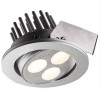 9W Aluminium adjustable power LED ceiling soptlights