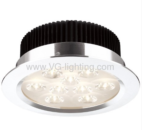 9X1W Aluminium Round High power LED ceiling spotlights