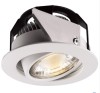 3W/5W Aluminium adjustable round COB LED ceiling spotlights