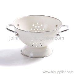 china supplier steel colander 16cm; 23cm; 28cm