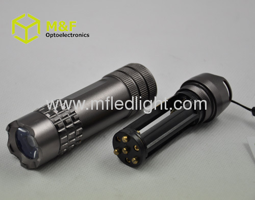 3-modes high power 3W cree flashlight with 3AAA battery