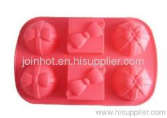 6 Bow cake pan mould