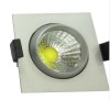 7W Aluminium 30 degree adjustable COB ceiling sopt light