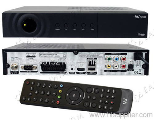 Free shipping hd digital satellite receiver VU solo , HD digital