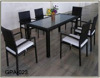 Rattan furniture table