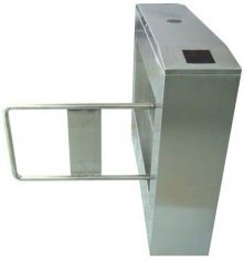 Two-way Direction 180 Angle 304# Stainless Steel Automatic Swing Gate Barrier AC220V 50Hz
