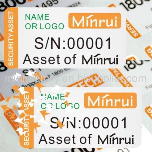 Asset ID Labels