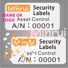 Destructible vinyl asset tags