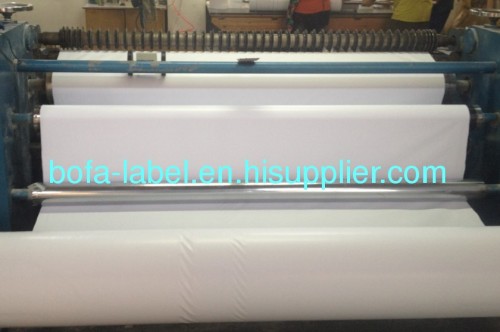 Bofa label fabric, thick nylon taffeta coating label fabric , label ribbon ,label tape