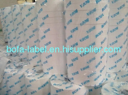 Bofa label fabric, non tearable nylon taffeta coating label fabric , label ribbon ,label tape