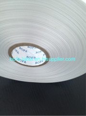 double face coating polyester taffeta ribbon polyester taffeta fabric printing label