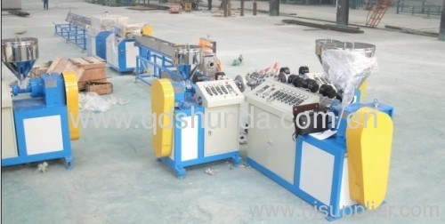 SJ-65 PE Lined Galvanized Steel Pipe making machine plastic machine