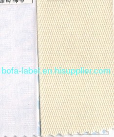 soft TC label tape , polyester cotton printing label fabric